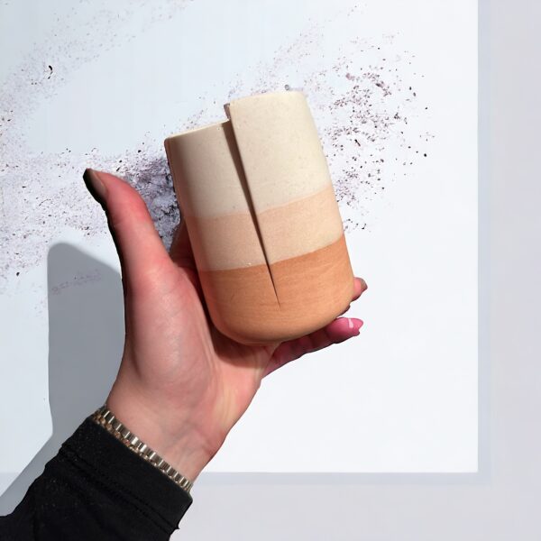 POT À PINCEAUX/BROSSE À DENTS