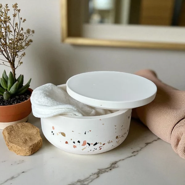 ÉCRIN AVEC LINGETTES EN BAMBOU