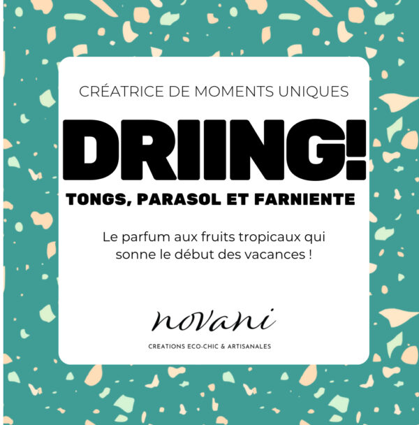 LES SENSORIELLES «DRIING ! — Tongs, parasol et farniente »