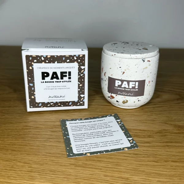 LES SENSORIELLES « PAF ! — La bougie trop stylée »